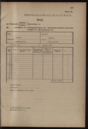 Verordnungsblatt für das Kaiserlich-Königliche Heer 19170908 Seite: 19