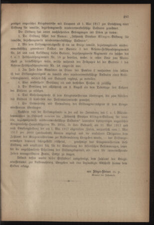 Verordnungsblatt für das Kaiserlich-Königliche Heer 19170908 Seite: 27