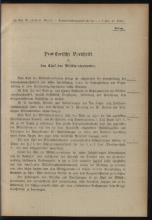 Verordnungsblatt für das Kaiserlich-Königliche Heer 19170915 Seite: 7