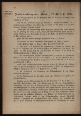 Verordnungsblatt für das Kaiserlich-Königliche Heer 19171006 Seite: 2