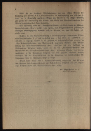 Verordnungsblatt für das Kaiserlich-Königliche Heer 19180105 Seite: 8