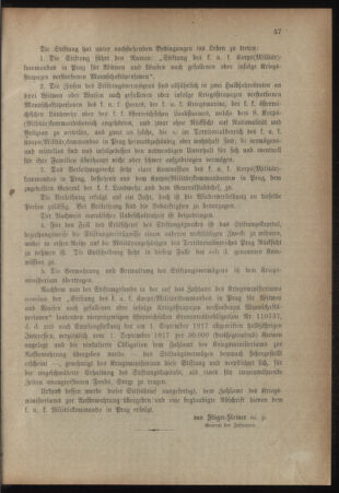 Verordnungsblatt für das Kaiserlich-Königliche Heer 19180216 Seite: 7