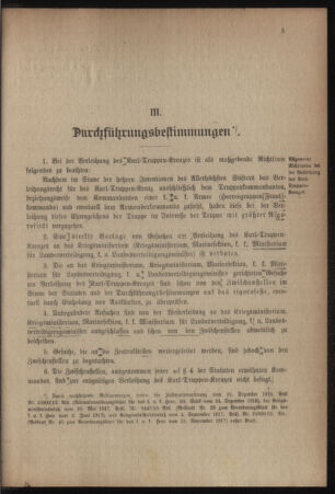 Verordnungsblatt für das Kaiserlich-Königliche Heer 19180706 Seite: 11