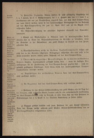 Verordnungsblatt für das Kaiserlich-Königliche Heer 19180706 Seite: 14