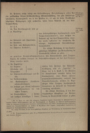 Verordnungsblatt für das Kaiserlich-Königliche Heer 19180706 Seite: 19