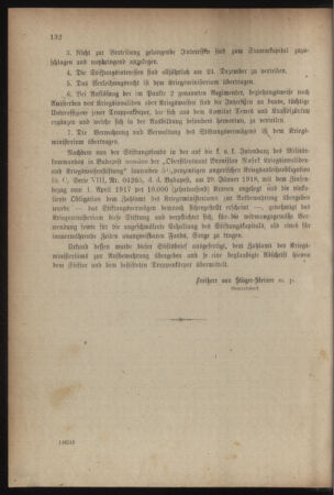 Verordnungsblatt für das Kaiserlich-Königliche Heer 19180706 Seite: 4