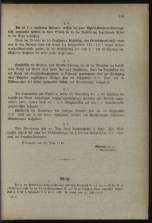 Verordnungsblatt für das Kaiserlich-Königliche Heer 19180810 Seite: 7