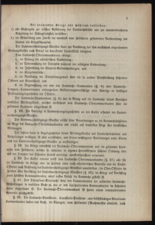 Verordnungsblatt für die Kaiserlich-Königliche Landwehr 18700326 Seite: 7