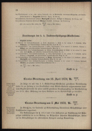 Verordnungsblatt für die Kaiserlich-Königliche Landwehr 18700510 Seite: 2