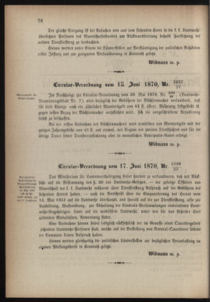 Verordnungsblatt für die Kaiserlich-Königliche Landwehr 18700704 Seite: 2