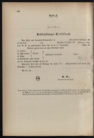 Verordnungsblatt für die Kaiserlich-Königliche Landwehr 18700809 Seite: 16