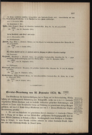 Verordnungsblatt für die Kaiserlich-Königliche Landwehr 18701021 Seite: 3