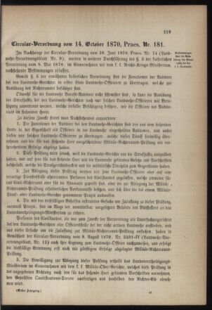 Verordnungsblatt für die Kaiserlich-Königliche Landwehr 18701021 Seite: 5