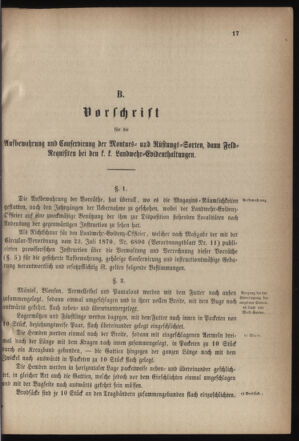 Verordnungsblatt für die Kaiserlich-Königliche Landwehr 18710129 Seite: 11