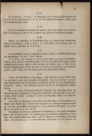 Verordnungsblatt für die Kaiserlich-Königliche Landwehr 18710206 Seite: 11