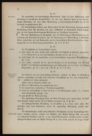 Verordnungsblatt für die Kaiserlich-Königliche Landwehr 18710219 Seite: 18