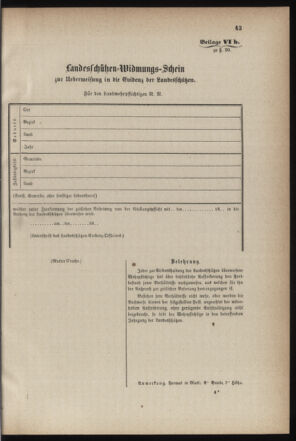 Verordnungsblatt für die Kaiserlich-Königliche Landwehr 18710219 Seite: 49