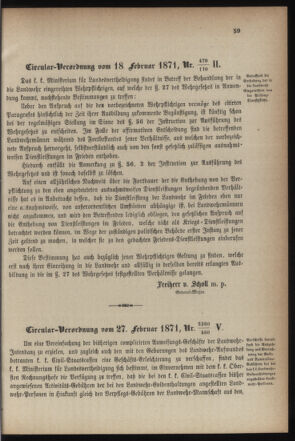 Verordnungsblatt für die Kaiserlich-Königliche Landwehr 18710317 Seite: 5