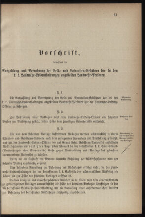 Verordnungsblatt für die Kaiserlich-Königliche Landwehr 18710317 Seite: 7