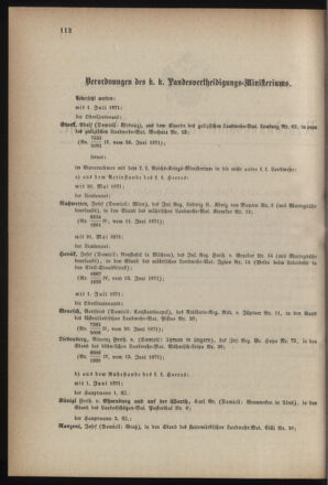 Verordnungsblatt für die Kaiserlich-Königliche Landwehr 18710701 Seite: 2