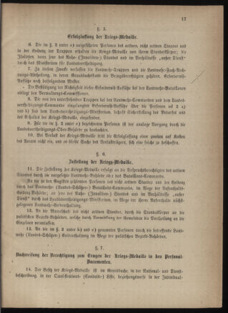 Verordnungsblatt für die Kaiserlich-Königliche Landwehr 18740125 Seite: 3