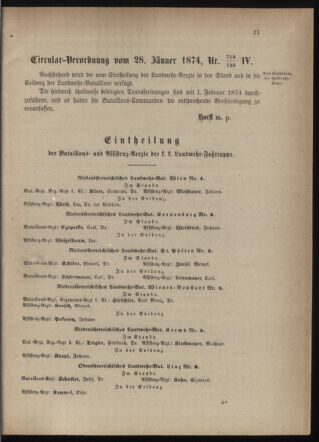 Verordnungsblatt für die Kaiserlich-Königliche Landwehr 18740208 Seite: 3