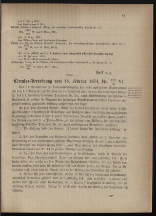 Verordnungsblatt für die Kaiserlich-Königliche Landwehr 18740322 Seite: 3