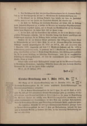 Verordnungsblatt für die Kaiserlich-Königliche Landwehr 18740322 Seite: 4