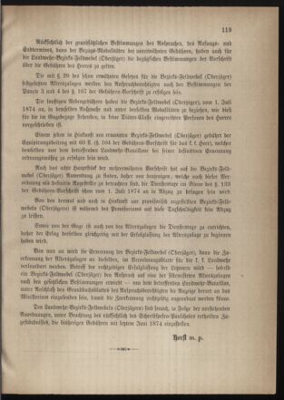 Verordnungsblatt für die Kaiserlich-Königliche Landwehr 18740626 Seite: 5