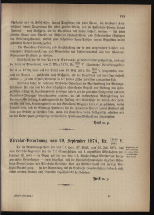 Verordnungsblatt für die Kaiserlich-Königliche Landwehr 18741008 Seite: 5