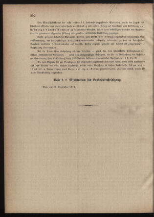 Verordnungsblatt für die Kaiserlich-Königliche Landwehr 18741028 Seite: 8