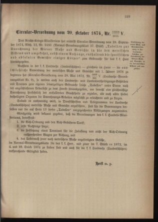 Verordnungsblatt für die Kaiserlich-Königliche Landwehr 18741121 Seite: 3