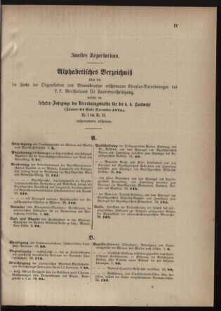 Verordnungsblatt für die Kaiserlich-Königliche Landwehr 18741216 Seite: 15