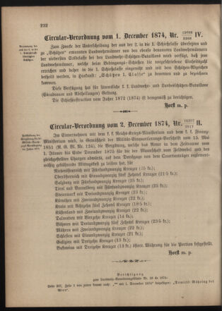 Verordnungsblatt für die Kaiserlich-Königliche Landwehr 18741216 Seite: 6