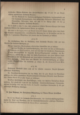 Verordnungsblatt für die Kaiserlich-Königliche Landwehr 18750110 Seite: 9