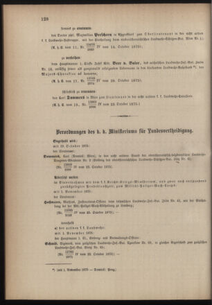 Verordnungsblatt für die Kaiserlich-Königliche Landwehr 18751103 Seite: 2