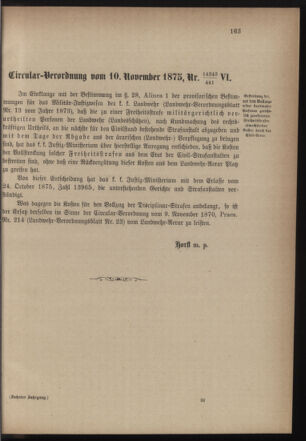 Verordnungsblatt für die Kaiserlich-Königliche Landwehr 18751126 Seite: 5