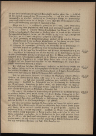 Verordnungsblatt für die Kaiserlich-Königliche Landwehr 18760105 Seite: 7