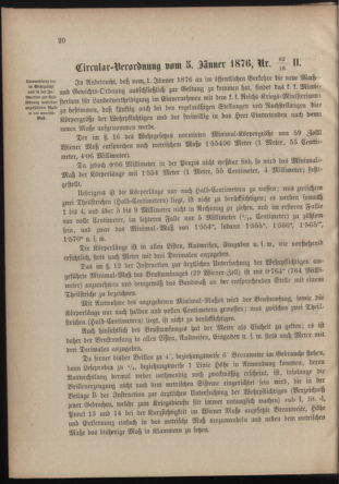 Verordnungsblatt für die Kaiserlich-Königliche Landwehr 18760120 Seite: 4