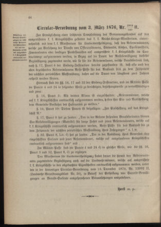 Verordnungsblatt für die Kaiserlich-Königliche Landwehr 18760328 Seite: 4