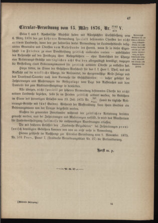 Verordnungsblatt für die Kaiserlich-Königliche Landwehr 18760328 Seite: 5