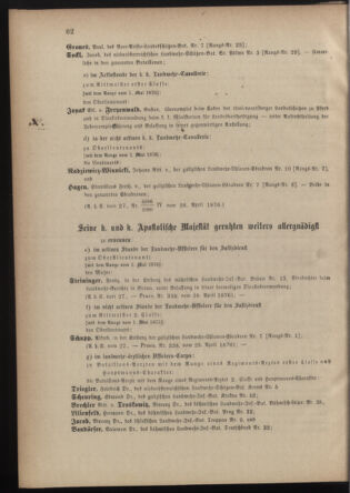 Verordnungsblatt für die Kaiserlich-Königliche Landwehr 18760429 Seite: 10