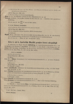 Verordnungsblatt für die Kaiserlich-Königliche Landwehr 18760429 Seite: 11