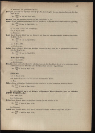 Verordnungsblatt für die Kaiserlich-Königliche Landwehr 18760429 Seite: 3