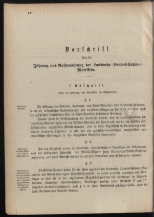 Verordnungsblatt für die Kaiserlich-Königliche Landwehr 18760524 Seite: 6