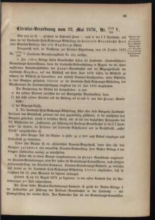 Verordnungsblatt für die Kaiserlich-Königliche Landwehr 18760613 Seite: 3