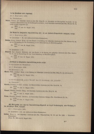 Verordnungsblatt für die Kaiserlich-Königliche Landwehr 18760901 Seite: 3