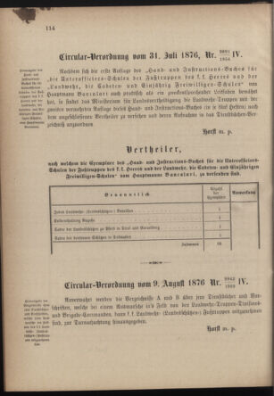 Verordnungsblatt für die Kaiserlich-Königliche Landwehr 18760901 Seite: 6