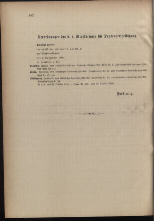 Verordnungsblatt für die Kaiserlich-Königliche Landwehr 18761101 Seite: 16