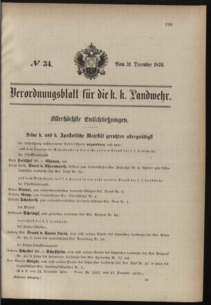 Verordnungsblatt für die Kaiserlich-Königliche Landwehr 18761231 Seite: 11